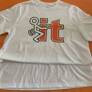 White T-Shirt with funny graphic design